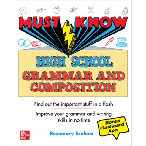(영문도서) Must Know High School Grammar and Composition Paperback, McGraw-Hill Companies, English, 9781265369620