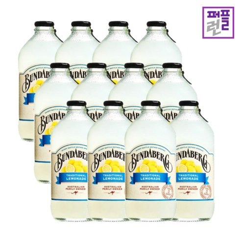 분다버그 트레디셔널 레몬에이드 탄산음료, 4.5L, 1박스