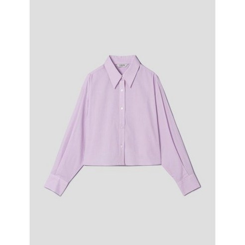 에잇세컨즈 코튼 샴브레이 크롭셔츠 캐주얼셔츠 캐쥬얼남방 옷선물