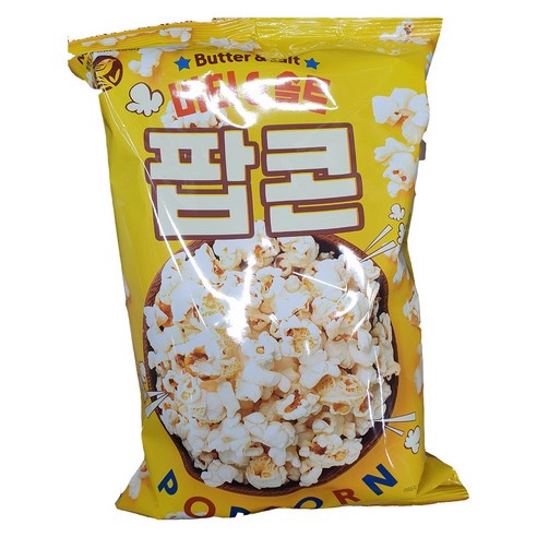 [퀴클리몰] 노브랜드 버터 앤 솔트 팝콘 100g, 3개