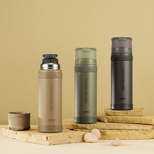 THERMOS 써모스 FFX-751k 산악전용 보온병, 샌드매트(SD)