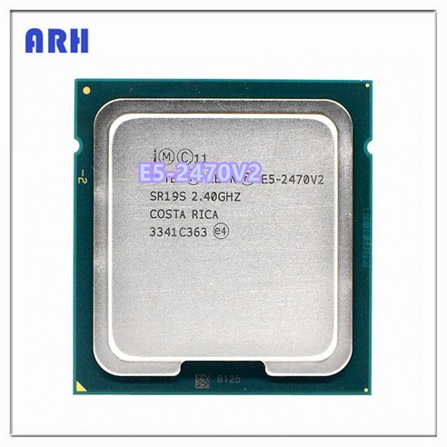 라이젠55600 Xeon E5 2470v2 v2 10 코어 스레드 CPU 프로세서 25M 95W LGA 1356 2.4GHz, 한개옵션0, 한개옵션0 Best Top5