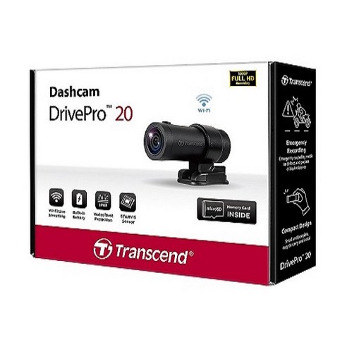 트랜센드 DrivePro 20 보안용 액션캠 바디캠 (64GB)