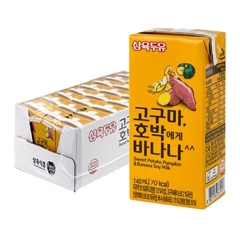 삼육두유 고구마 호박에게 바나나 140ml x 24팩, 1세트