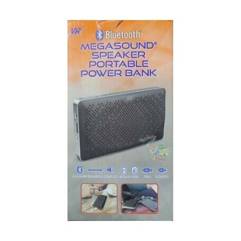 VR3 NEW VR 3 MEGASOUND SPEAKER Portable Power Bank with 블루투스