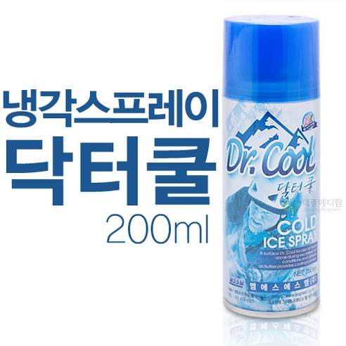 닥터쿨 냉각스프레이 스프레이파스 200ml, 1개, 1개