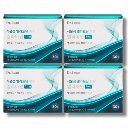 닥터린 식물성 멜라토닌 함유 멜라바인 30p, 10.5g, 1개