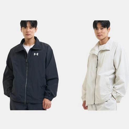 언더아머 UNDER ARMOUR 24 SS 1387995 남성 바람막이 UA APAC 크링클 우븐 자켓 택 1 660049