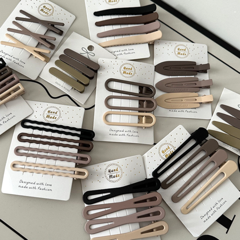 답답한 앞머리, 촌스러운 스타일링? 미영스 메탈 집게핀 하나로 고민 해결! 옆머리집게핀