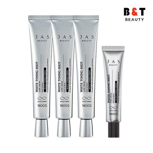 쟈스 화이트 토닝 샷 코어 기미크림 40ml x3 + 15ml 리들샷스피큘미백주름, 단품, 상세페이지 참조