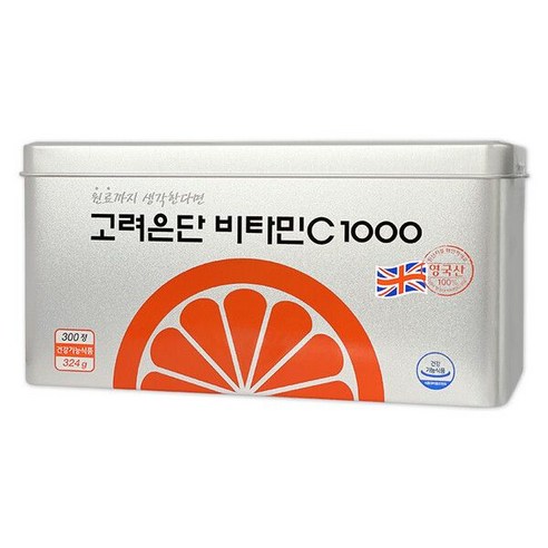 고려은단 비타민C 1000 1000mg 1박스(20개월)PBZ, 20개월분, 1박스, 600정