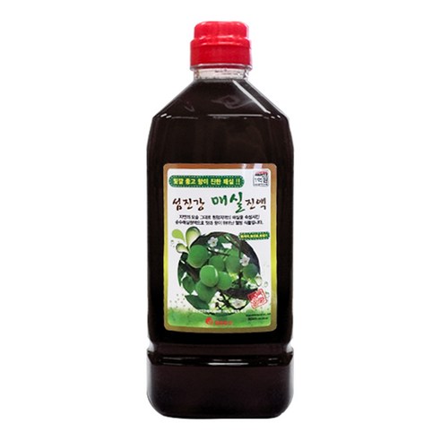 진생마트 섬진강 매실 매실진액 매실원액 매실청 매실액기스 5.3kg, 1개