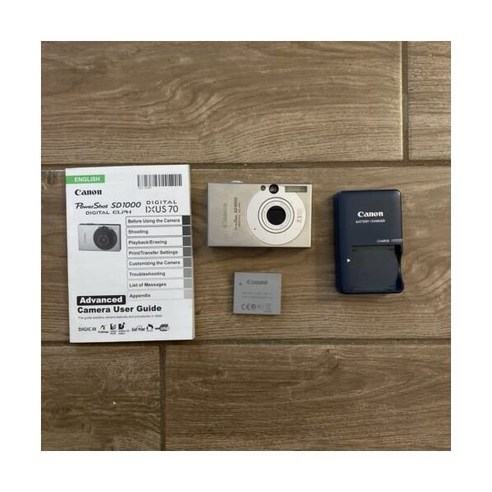 추억을 담는 작은 보석, 캐논 파워샷 ELPH SD1000 디지털카메라 IXUS 70 실버