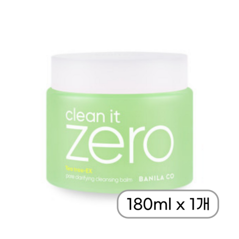 바닐라코 클린 잇 제로 퓨어 클래리파잉 클렌징 밤 180ml 1개