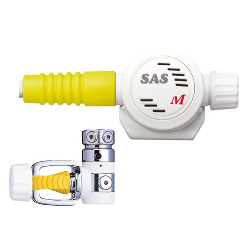 SAS 호흡기 NEO-R2 M REGULATORS, 화이트+노랑