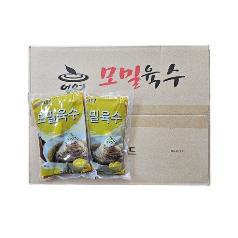 얼음골 모밀육수 310gX30봉, 310g, 30개