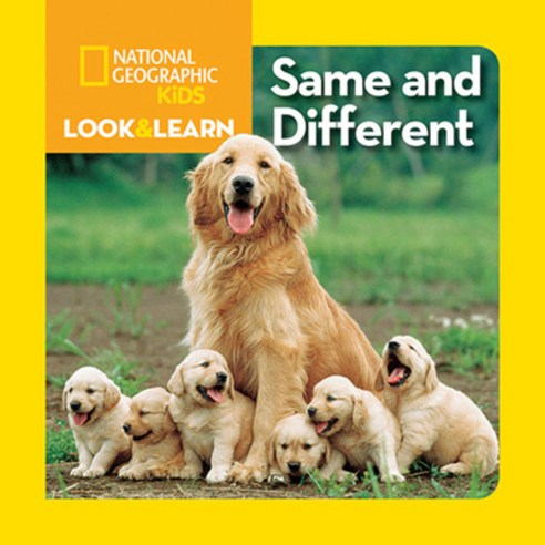 (영문도서) National Geographic Kids Look and Learn: Same and Different Board Books