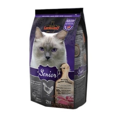 레오나르도 홀리스틱 고양이 사료 시니어, 2kg, 1개