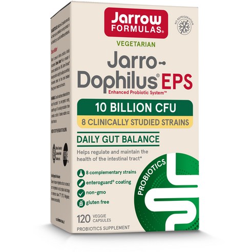 재로우 자로-도필러스 EPS 다이제스티브 프로바이오틱 유산균 100억 베지캡, 120개입, 3개