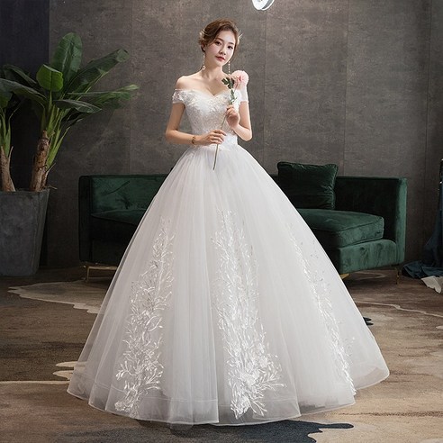 [웨딩나우ㅣ강추] 벨라인 화이트드레스: 우아함과 다양성이 어우러진 의상 [WeddingNOWㅣ인기상품]