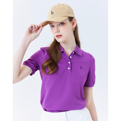 24SS 남여공용 베이지 볼캡 HSHE4B201I2