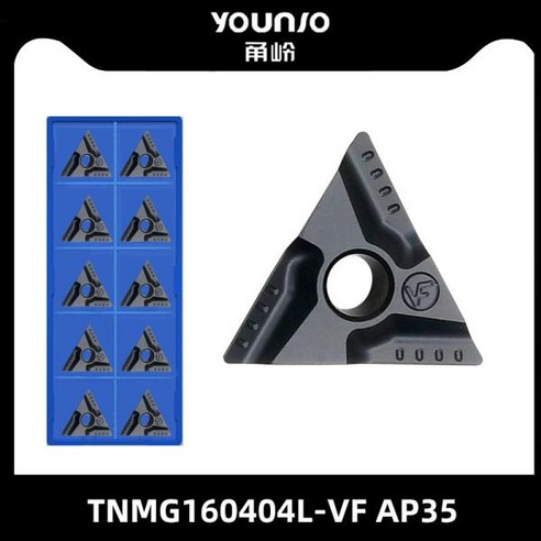Kakarot TNMG160404R-VF 금속 외부 선삭 공구 TNMG160404L-VF 하이 퀄리티 카바이드 인서트 TNMG 160404R, 1개