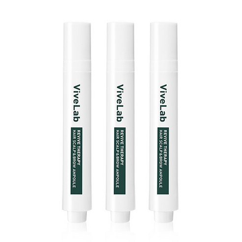 두피앰플 바이브랩 리바이브 테라피 헤어 스칼프 앤 브로우 앰플 15ml 두피 앰플 3개 가격비교