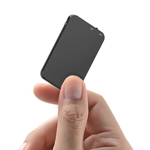 Telele 50시간 연속녹음 미니 초소형 녹음기 64GB, 블랙