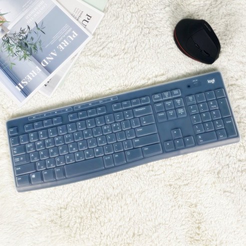 로지텍 키보드, 키스킨과 덮개로 완벽하게 보호하고 오래 사용하세요.