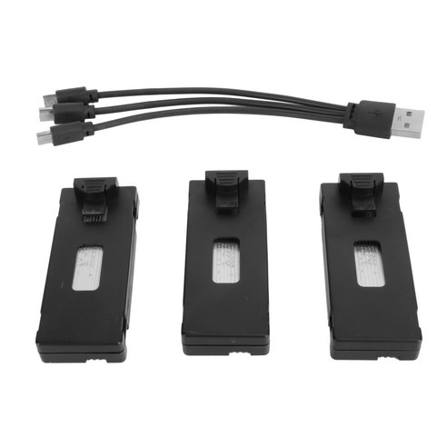 3PCS 드론 리튬 배터리 1800MAH 3.7V 충전식 쿼드 콥터 드론 배터리 E88 E88Pro E100 E99 K3 K6 E89 P1 P4 P5