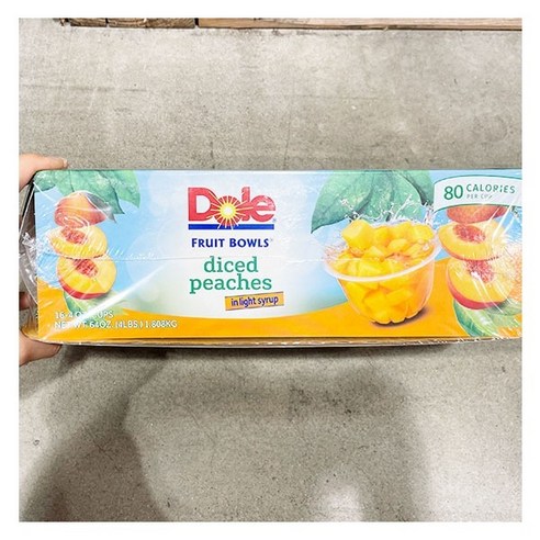 DOLE DOLE 복숭아 코스트코 컵 113G X 16, 단품, 단품