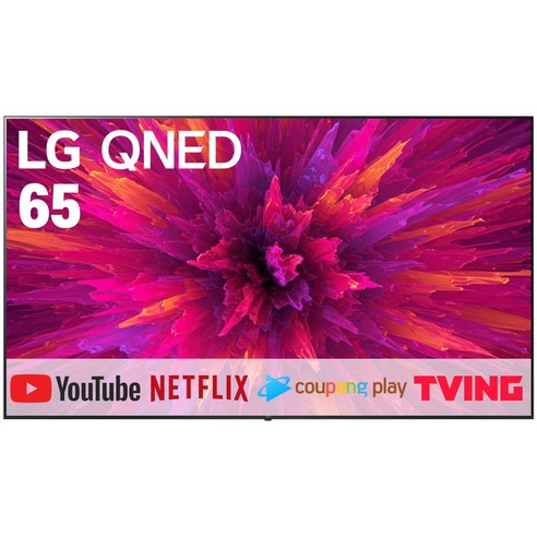 LG전자 65인치(165cm) 신형 나노셀 울트라HD 4K 스마트 LED TV 65QNED82