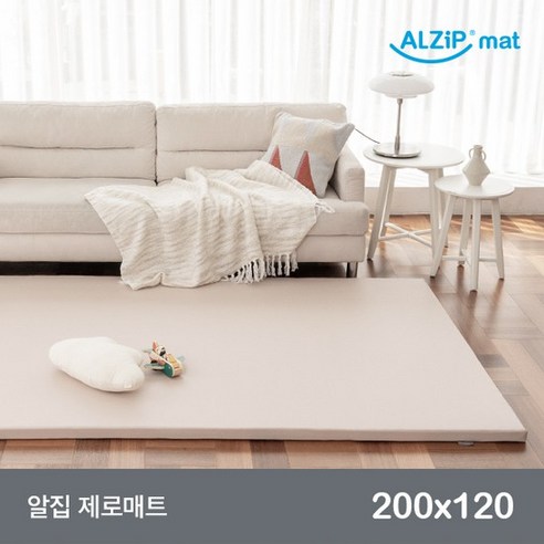 알집 제로매트 200X120 로즈베이지, 200X120 제로매트 로즈베이지