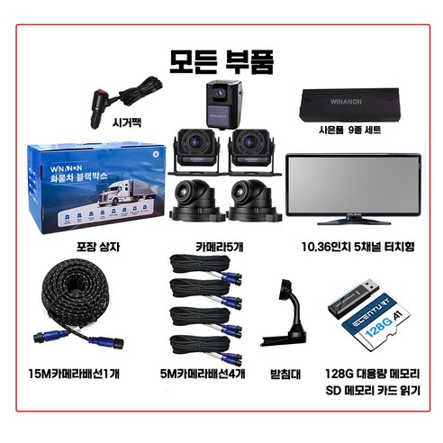 첨단 기술로 완성하는 안심 운전, WINANON 5채널 블랙박스