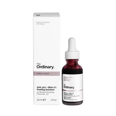 [국내 창고 배송] TheOrdinary 디오디너리 필링 솔루션 아하 AHA 30% + BHA 2% 30ML, 2개