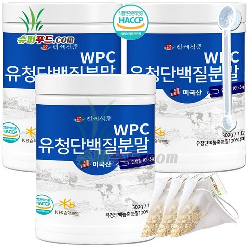 WPC 유청단백질 분말 500g 통 미국산100% HACCP 인증제품, 2개