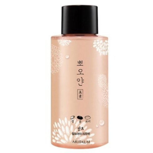 아리따움 뽀오얀 미소 발효 립 앤 아이 리무버, 1개, 250ml