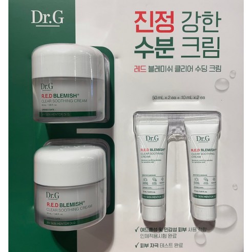   닥터지 레드 블레미쉬 시카 수딩 크림, 120ml, 1개