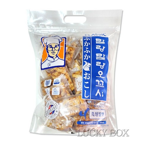 말랑말랑 오꼬시 흑설탕맛 400g