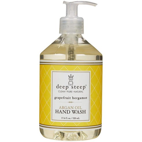 딥스팁 아르간 오일 핸드 워시 520ml, Grapefruit - Bergamot, 1개