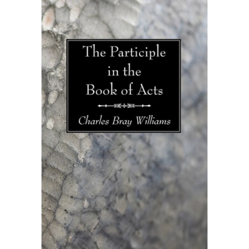 (영문도서) The Participle in the Book of Acts Paperback, Wipf & Stock Publishers, English, 9781606083543