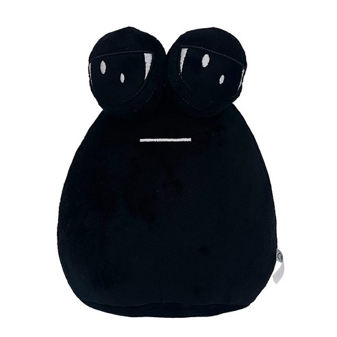 포우 인형 달팽이 외계인 애착 봉제인형, 블랙왕눈이포우, 1개