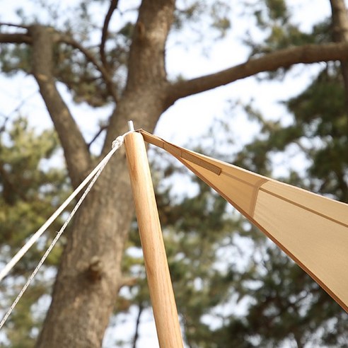 감성과 실용성을 겸비한 캠핑의 완성, 네이처하이크 슈퍼 우드폴 240