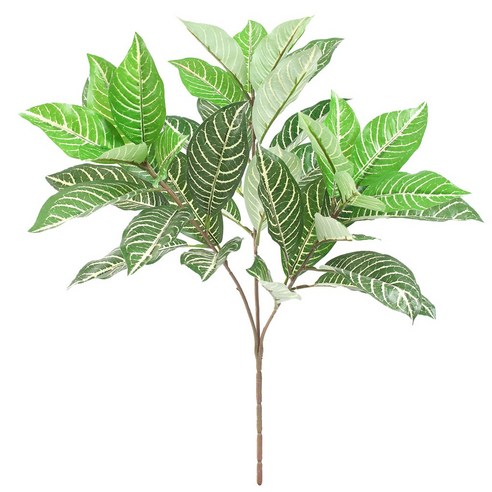 인공 식물 잎 웨딩 사진 식물 잎 장식 웨딩 홈 오피스 가짜 식물 장식, 얼룩말잎