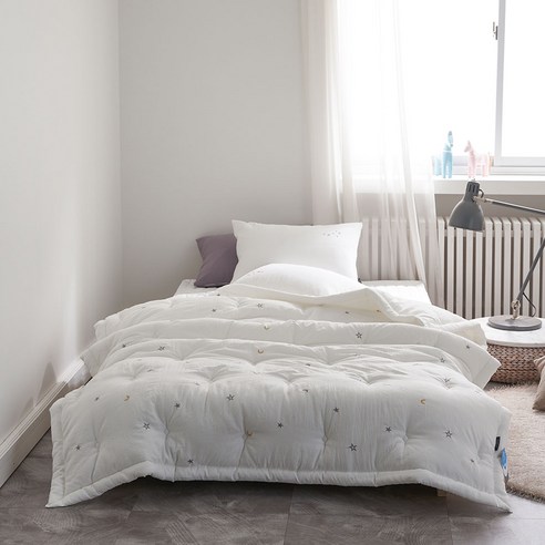 알러지가 있는 사람과 편안한 수면을 원하는 모든 사람에게 이상적인 주니어 싱글 차렵이불 슈퍼싱글