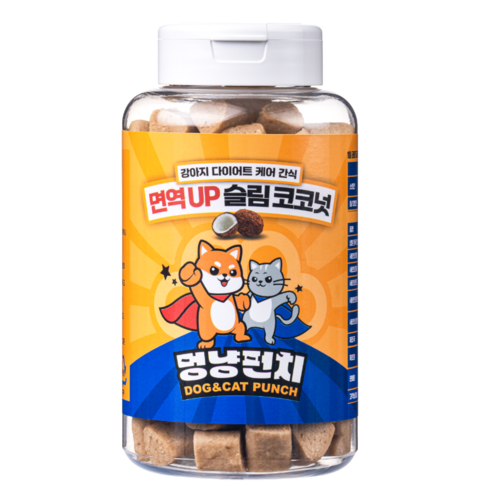 국내제조 레디펫고 강아지 다이어트 가수분해 유산균 간식 저알러지 영양 면역 건강한 트릿 개당 중량 × 맛 × 수량, 300g × 코코넛 × 1개 섬네일