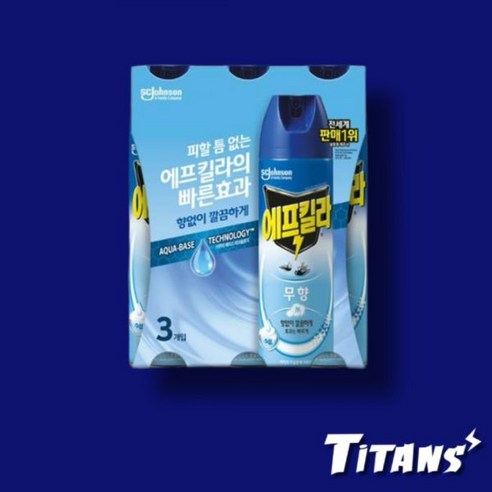 존슨에프킬라 살충제 에프킬라 무향 500ml*3ea