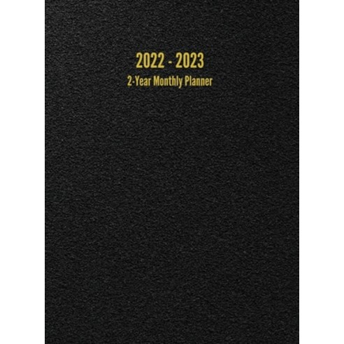 2022 - 2023 2-Year Monthly Planner: 24-Month Calendar (Black) Hardcover, I. S. Anderson, English, 9781947399259