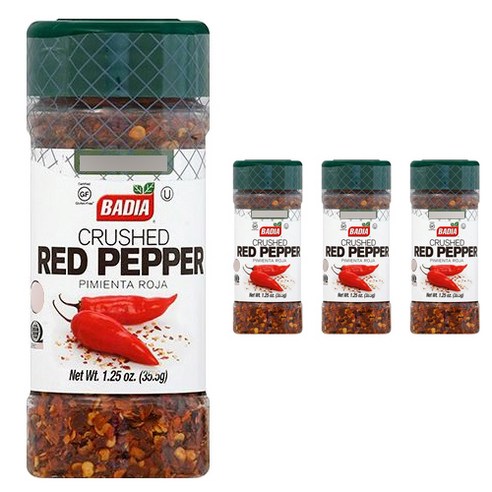 바디아 크러쉬드 레드 페퍼, 35.5g, 4개