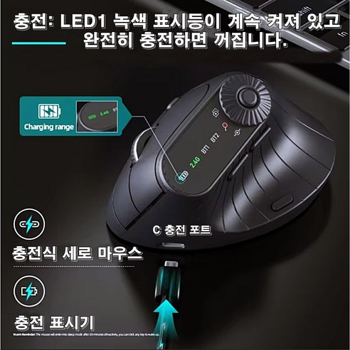 손목 건강을 지키는 혁신, JOMAA 스마트 다이얼 마우스